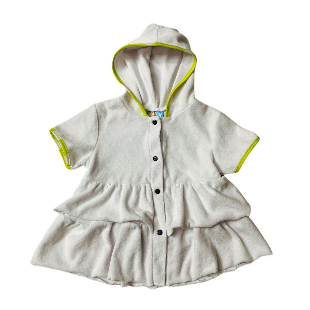 Baby Buns 2T Girls White Beach Cover Up